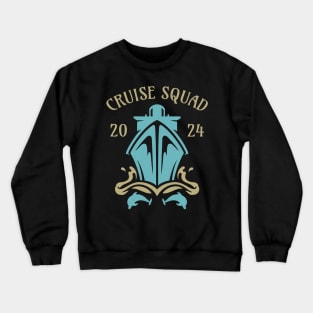 Cruise Squad 2024 Crewneck Sweatshirt